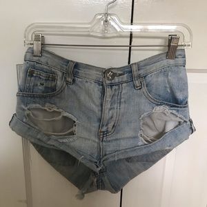 One Teaspoon Bandits Shorts Size 24